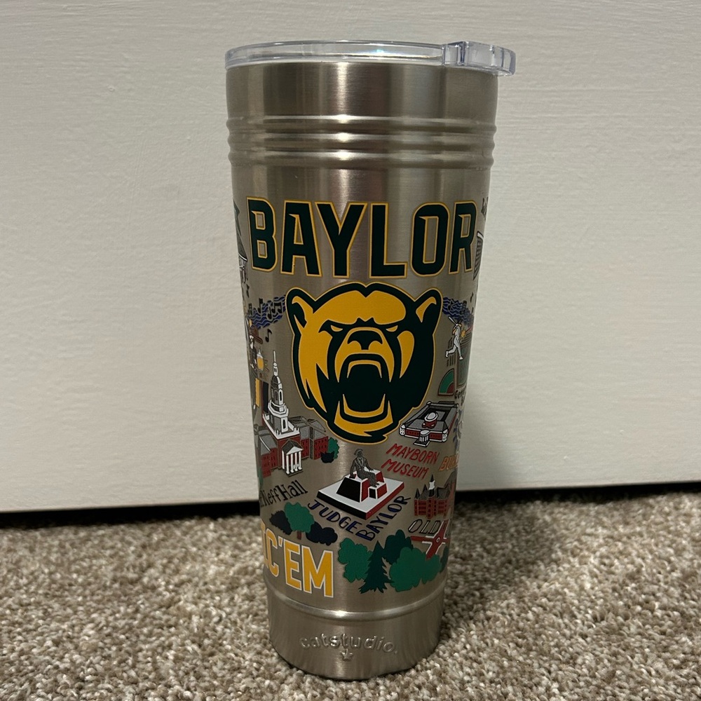Baylor Bears Catstudio Stainless Steel Thermal Tumbler